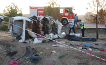 Urfa'da otomobil şarampole yuvarlandı, 1 ölü, 3 yaralı