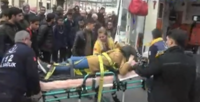 Urfa'da Otomobil Yayaya Çarptı 1 Yaralı