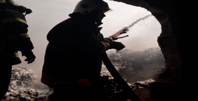  Urfa'da Pamuk Balya Deposunda Yangın