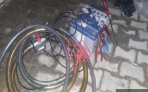 Urfa'da park halindeki araçlardan akaryakıt hırsızlığı