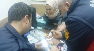 Urfa'da, sıkışan yüzüğü itfaiye çıkardı!