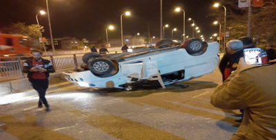 Urfa'da Sıkışmalı Kaza, 2 Yaralı