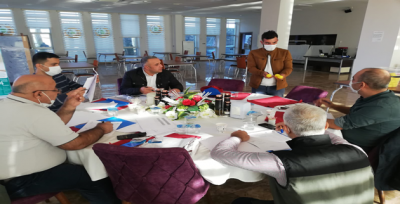 Urfa'da sınavı kazanan işçiler uygulamadan geçti