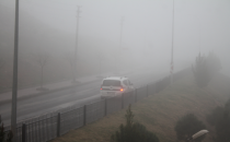 Urfa'da sisli hava hakim oldu