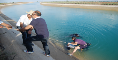 Urfa'da sulama kanalar can almaya devam ediyor