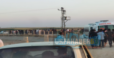 Urfa'da sulama kanalına 2 kişi düştü