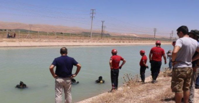 Urfa'da sulama kanalı 14 yaşındaki Genç çocuk boğuldu