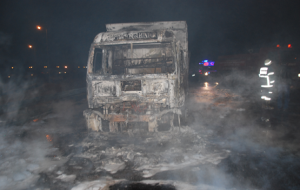 Urfa'da sürücü yanarak can verdi