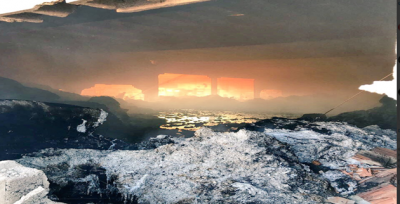 Urfa'da tonlarca pamuk kül oldu