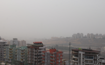 Urfa'da toz bulutu hakim