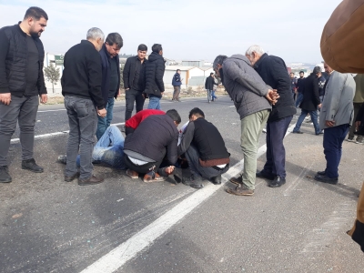 Urfa'da Trafik Kazası, 3 Yaralı