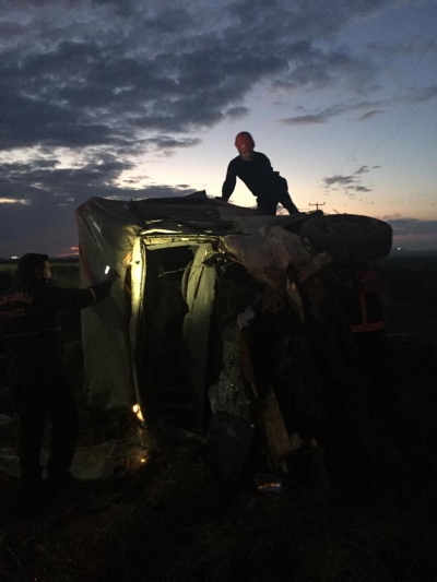Urfa'da Trafik Kazası, 1 Ölü 2 Yaralı