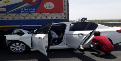 Urfa'da Trafik Kazası, 1 Ölü, 2 Yaralı