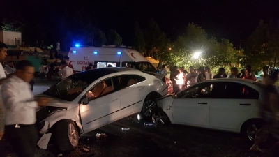 Urfa'da Trafik Kazası, 2 Yaralı