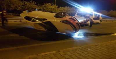 Urfa'da trafik kazası, 2 yaralı