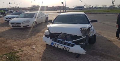 Urfa'da Trafik Kazası, 2 Yaralı