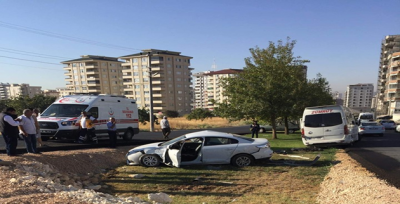 Urfa'da Trafik Kazası, 1 Yaralı