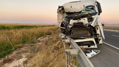 Urfa'da Trafik Kazası, 1 yaralı