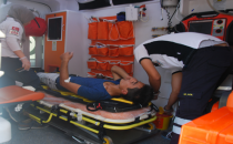 Urfa'da trafik kazası,1 yaralı