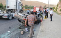 Urfa'da trafik kazası,1 yaralı