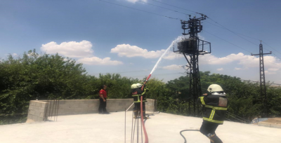 Urfa'da Trafo Yangını