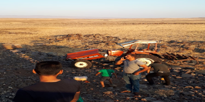 Urfa'da Traktör Devrildi! 1 Ölü
