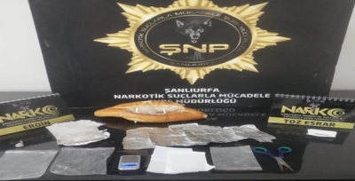 Urfa'da uyuşturucuya geçit yok