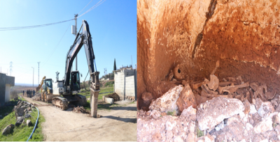 Urfa'da Yer Altındaki Mağarada  Kaya Mezar Bulundu