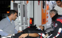 Urfa'da Yunus ekipleri kaza yaptı, 1 yaralı