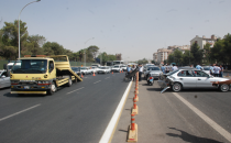 Urfa'da zincirleme kazada 3 kişi yaralandı