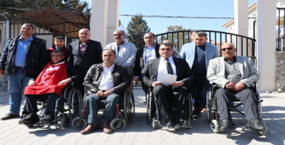 Urfa'daki engelli derneklerinden İdlib açıklaması