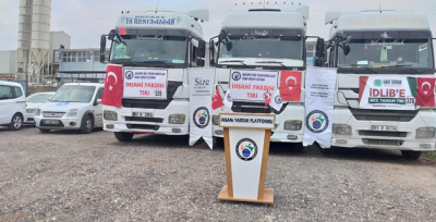 Urfa'dan İdlipe kardeşlik köprüsü