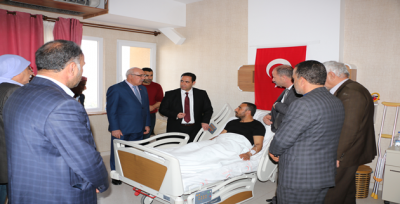 Urfalı Afrin Gazisine ziyaret 