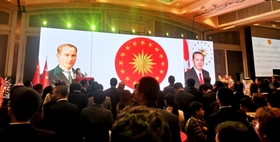 Urfalı Büyükelçiden Cumhuriyetimizin 96. Yıl Resepsiyonu