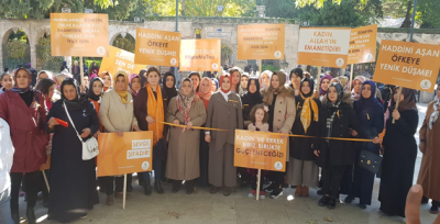 Urfalı Kadınlar Kadına Şiddet İçin Yürüdüler