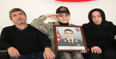 Urfalı şehit üsteğmenin ailesi konuştu