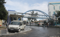 Üst geçit yapıladı ama çalışmadı