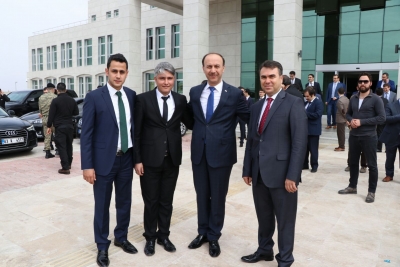 Vali Erin Akçakale'de incelemelerde bulundu