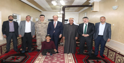 Vali Erin Akçakale'de Vatandaşlarla Buluştu