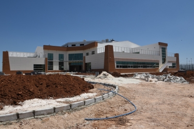 Vali Erin, AMATEM İnşaatı ve PTT Veznelerini Ziyaret Etti