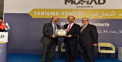 Vali Erin, "Arap İş Dünyası Tanışma Yemeği" Katıldı