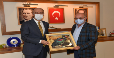 Vali Erin, Birecik'te Temaslarda Bulundu