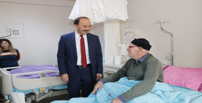 Vali Erin, Bozova Devlet Hastanesinde İncelemelerde Bulundu