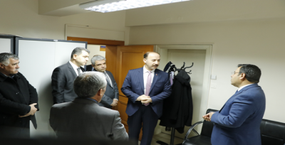 Vali Erin, Çevre Ve Şehircilik İl Müdürlüğünde Denetlemelerde Bulundu