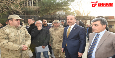 Vali Erin, Ceylanpınar ve Resulayn'ı Ziyaret Etti