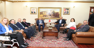 Vali Erin, Çölyak Komisyonunu Kabul Etti