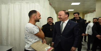 Vali Erin: Deprem Bölgesine Yardımları AFAD Koordine Ediyor