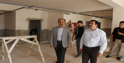 Vali Erin, Eğitim Kampüslerini İnceledi