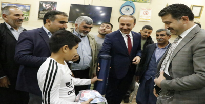 Vali Erin Eyyübiye'de Vatandaşlarla Buluştu