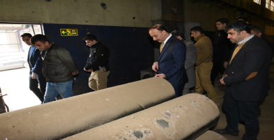 Vali Erin, Fabrika Binaları İçin Proje Yapıyor